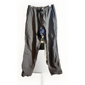 MUSA Rivendell Bicycle Works Nylon Pants Gray XLarge Made in USA Cycling Riding